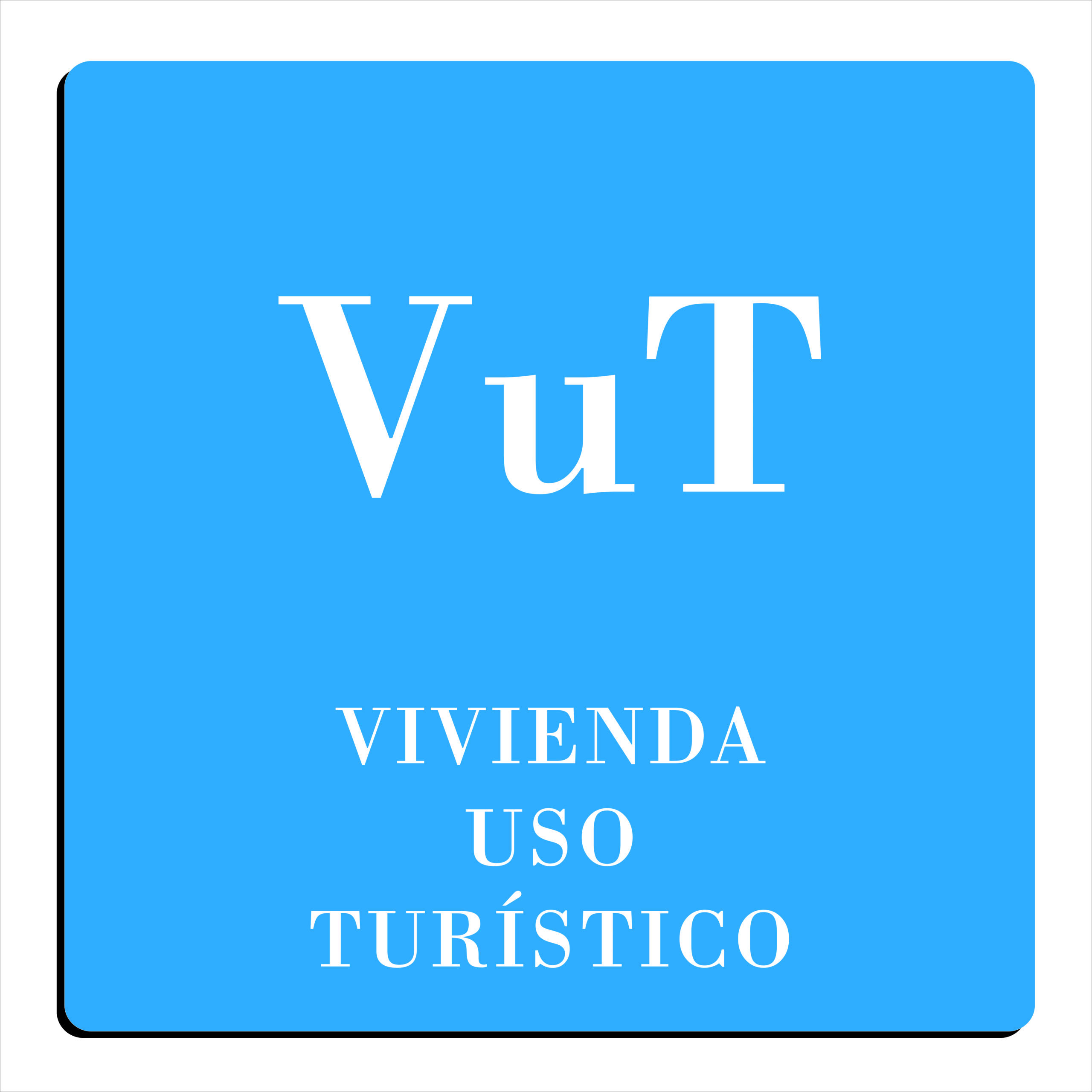 Placa Vivienda de Uso Turístico