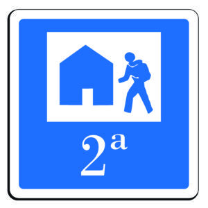 Placa de Albergue Turístico Segunda Categoría
