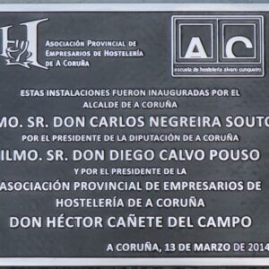 Placas de Bronce