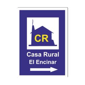 Señal Informativa Alojamiento Rural.