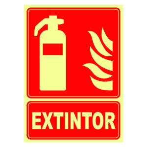 Señal extintor